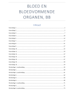samenvatting Bloed en Bloedvormende organen
