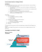 Samenvatting Communication Disorders In Bilingual Children (NL) 
