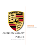 Onderzoeksrapport Porsche - Deskresearch: Probleemanalyse & Bronnenonderzoek