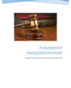 Verslag Publieksrecht, Omgevingsrecht
