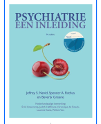 Samenvatting - Psychopathologie (2021-2022)