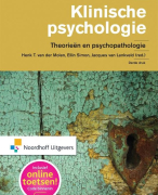 Samenvatting Klinische Psychologie: Theorieën en Psychopathologie