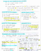 Summary Statistics 2 (allowed at the test)