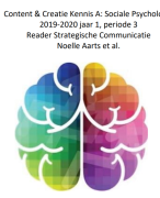 H6 Kennis A Sociale psychologie C&C