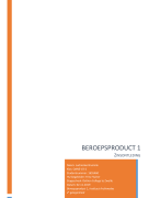 Beroepsproduct 1 - Leraar Nederlands