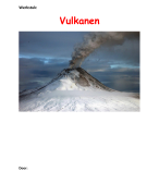 Werkstuk over Vulkanen