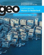 samenvatting leefomgeving wonen in Nederland H1 t/m H4