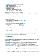 samenvatting scheikunde (chemie) hoofdstuk 3. brandstoffen 