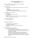 notities maatschappijgeschiedenis van de hedendaagse periode