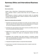 Research Methodology for IB Summary of Chapters 6, 7, 12, 13, 14
