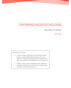 Ontwikkelingspsychologie, deel 2: adolescentie tot late volwassenheid