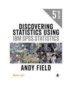 Summary Statistics - Discovering statistics using IBM SPSS- Andy Field