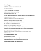 Samenvatting Event Marketing Deel 1 Event Essentials KDG EPM1