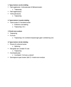 Samenvatting Financiële planning Deel 2 Kostenindeling en kostprijsberekening KDG EPM1