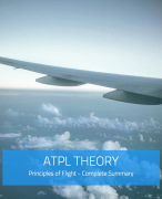 ATPL Theory - Principles of Flight Summary 