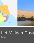 presentatie over: water in het Midden-Oosten