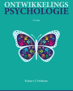 Samenvatting 'ontwikkelingspsychologie' van Robert S. Feldman