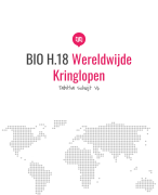 BIO H.18 Wereldwijde Kringlopen 