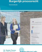 burgerlijk procesrecht samenvatting