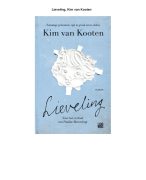 Boekverslag Lieveling (Kim van Kooten)