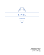Producttoets Ethiek (maatschappelijke kaders)