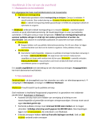 Samenvatting maw H3 Rol van de overheid en H4 Ontwikkeling massamedia