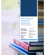 Internationaal Diëtistisch Onderzoek | Tentamenopdracht - NTI