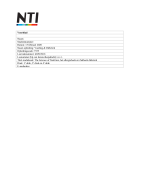 NTI Verdieping Voedingsleer en diëtetiek