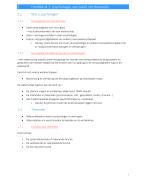 Samenvatting therapeutische modellen 