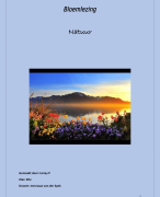 bloemlezing over natuur