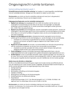 Omgevingsrecht ruimte K4