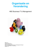 Organisatie en Verandering
