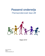 Fasetoets 2b – passend onderwijs oude kind