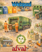 Antwoordblad webpad afval