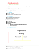 Samenvatting Management en Organisatie