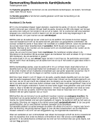 Samenvatting Basiskennis Aardrijkskunde Toelatingstoets Pabo