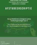 Geslaagde scriptie sportmarketing management strategisch marketingplan