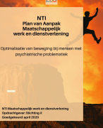 Goedgekeurd plan van aanpak NTI maatschappelijk werk en dienstverlening
