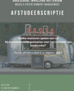 Geslaagde scriptie foodtruck evenementen
