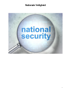 --- Samenvatting Nationale Veiligheid ---