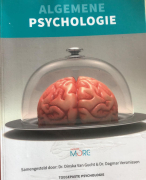 Samenvatting Algemene psychologie BASISLESSEN 14/20