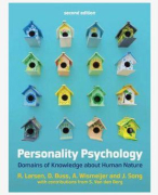 Samenvatting Persoonlijkheidspsychologie fase 1 toegepaste psychologie 18/20