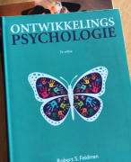 Samenvatting Ontwikkelingspsycholgie fase 1 toegepaste psychologie thomas more 20/20