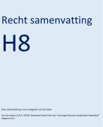 Samenvatting Inleiding Recht H1, H2, H4; Basisboek Recht; HBO Accountancy