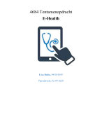 4684 tentamenopdracht E-health