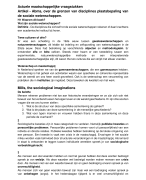Algemene sociale wetenschappen - samenvatting alle artikelen
