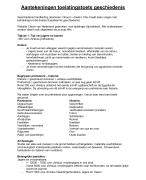 Samenvattingen toelatingstoetsen Pabo