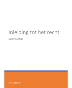 Samenvatting inleiding recht beroepsmethodiek