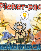 Antwoordblad Piekerpad muziekinstrumenten