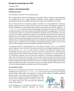 Samenvatting Biologische Psychologie